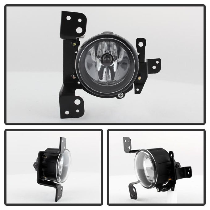 Clear OEM Fog Lights W/Switch <br>14-15 Mitsubishi Mirage