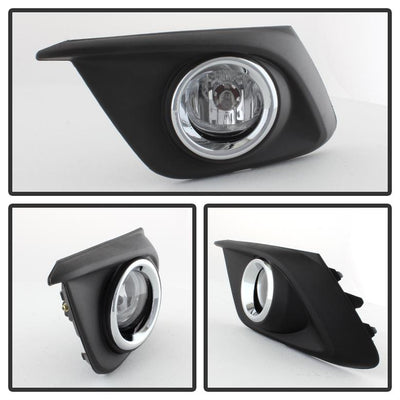 Clear Fog Light w/Switch <br>14-16 Mazda 3 3 Sport