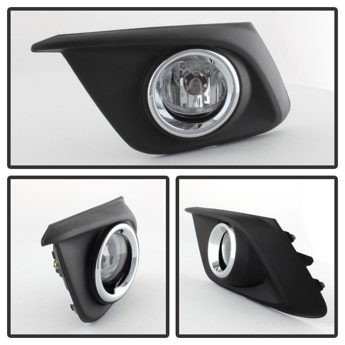 Clear Fog Light w/Switch <br>14-16 Mazda 3 3 Sport