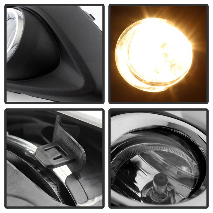 Clear Fog Light w/Switch <br>14-16 Mazda 3 3 Sport