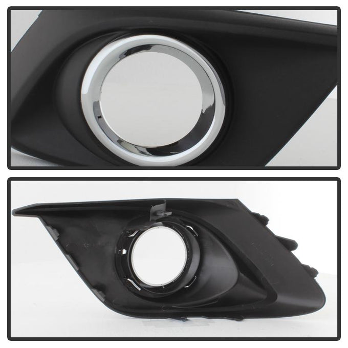 Clear Fog Light w/Switch <br>14-16 Mazda 3 3 Sport