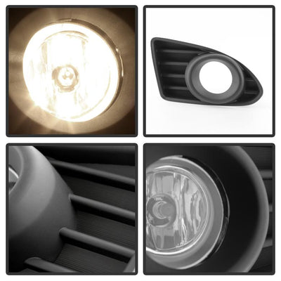 Clear OEM Fog Light w/Switch <br>12-13 Scion iQ