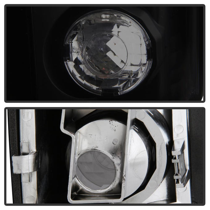 Black Smoke Euro Style Tail Lights <br>92-94 Chevy GMC Blazer S10, Suburban, 88-98 C/K1500-3500