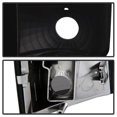 Black Smoke Euro Style Tail Lights <br>92-94 Chevy GMC Blazer S10, Suburban, 88-98 C/K1500-3500
