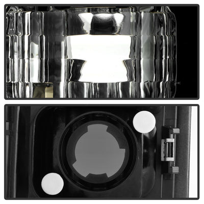 Black Smoke LED Tail Lights <br>88-98 Chevy GMC C/K-Series
