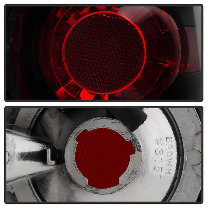 Black Smoke Euro Style Tail Lights <br>00-06 Chevy Suburban Tahoe, GMC Yukon Yukon XL 2500