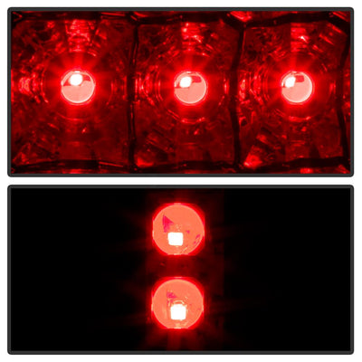 Black Smoke LED Tail Lights <br>00-06 Chevy Suburban Tahoe, GMC Yukon Yukon XL 2500