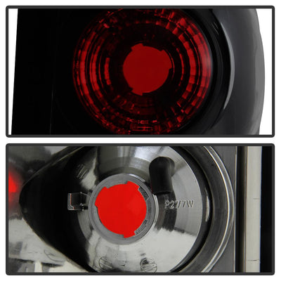 Black Smoke Euro Style Tail Lights <br>03-06 Chevy Silverado, 2007 Classic