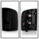 Black Smoke LED Tail Lights <br>07-13 Chevy Silverado, GMC Sierra 14 GMC Sierra 2500 HD