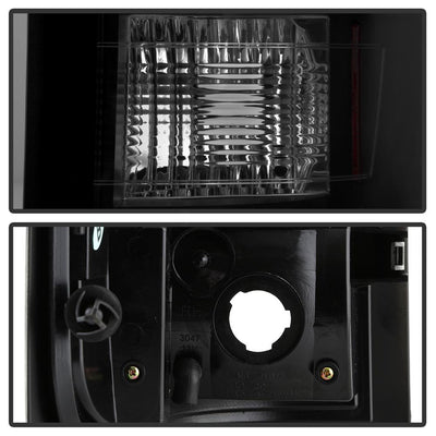 Black Smoke LED Tail Lights <br>07-13 Chevy Silverado, GMC Sierra 14 GMC Sierra 2500 HD