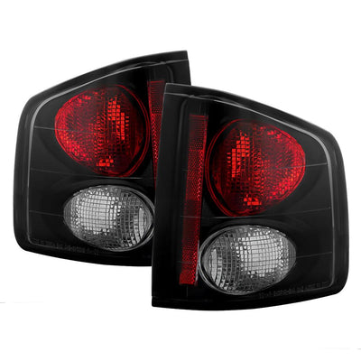 Black Smoke Euro Style Tail Lights <br>96-00 Isuzu Hombre 94-04 Chevrolet S10 94-04 GMC Sonoma