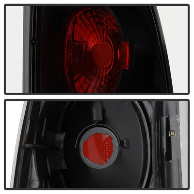 Black Smoke Euro Style Tail Lights <br>99-02 Chevy Silverado, GMC Sierra 1500 2500 3500
