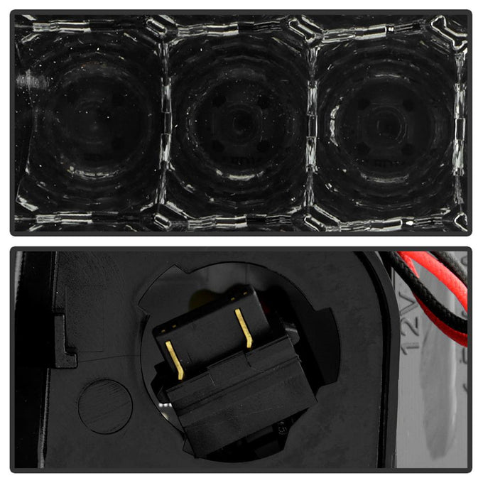 Black Smoke LED Tail Lights <br>99-02 Chevy Silverado, GMC Sierra 1500 2500 3500