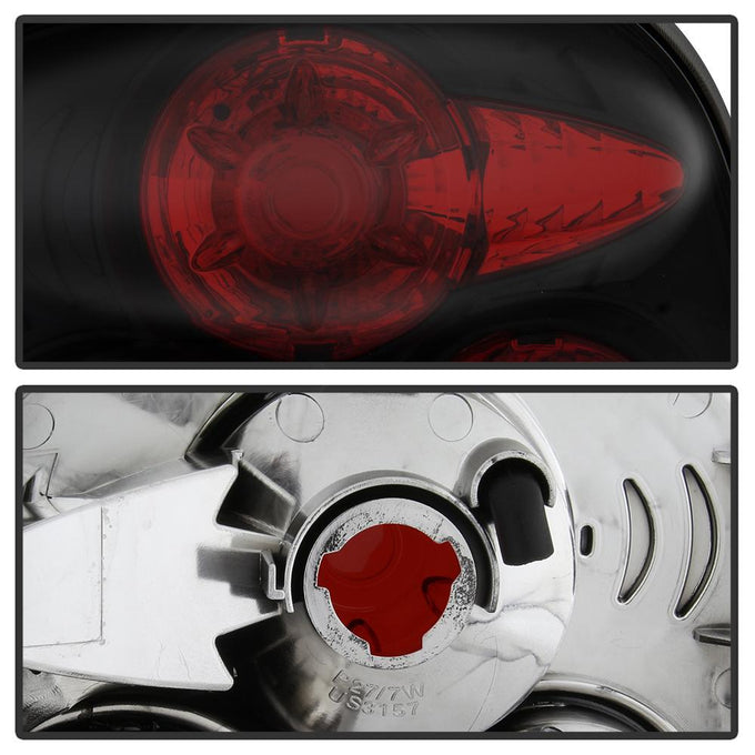 Black Smoke Euro Style Tail Lights <br>99-04 Chevy Silverado 1500 2500 3500