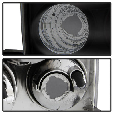 Black Smoke Euro Style Tail Lights <br>99-04 Chevy Silverado 1500 2500 3500