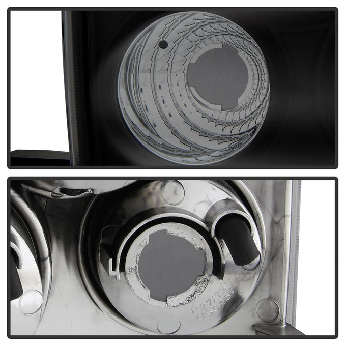 Black Smoke Euro Style Tail Lights <br>99-04 Chevy Silverado 1500 2500 3500