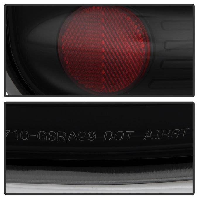 Black Smoke Euro Style Tail Lights <br>99-04 Chevy Silverado 1500 2500 3500