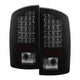 Black Smoke LED Tail Lights <br>07-08 Dodge Ram 1500 07-09 Dodge Ram 2500 Ram 3500