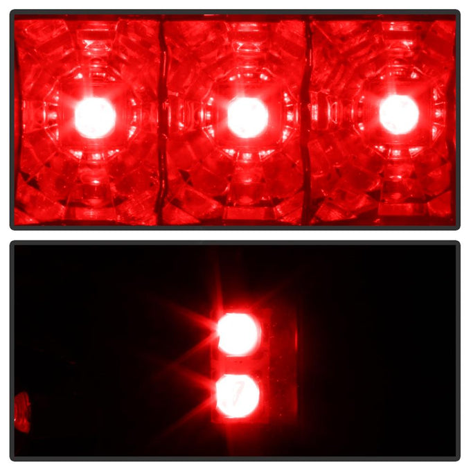 Black Smoke LED Tail Lights <br>07-08 Dodge Ram 1500 07-09 Dodge Ram 2500 Ram 3500