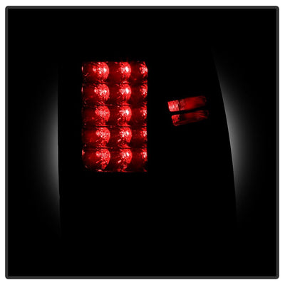 Black Smoke LED Tail Lights <br>09-18 Dodge Ram 1500 2500 3500