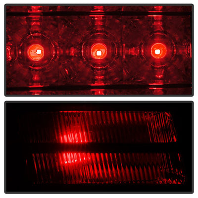 Black Smoke LED Tail Lights <br>09-18 Dodge Ram 1500 2500 3500