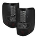 Black Smoke LED Tail Lights <br>04-08 Ford F-150