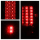 Black Smoke LED Tail Lights <br>04-08 Ford F-150
