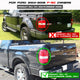 Black Smoke LED Tail Lights <br>04-08 Ford F-150
