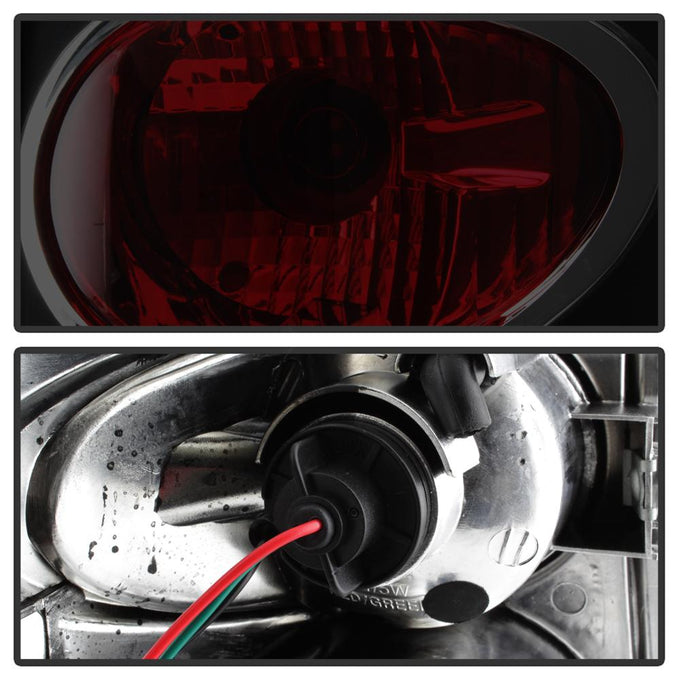 Black Smoke Euro Style Tail Lights <br>99-04 Jeep Grand Cherokee