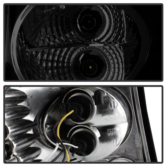 Black Smoke Euro Style Tail Lights <br>99-04 Jeep Grand Cherokee