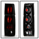Black Smoke Euro Style Tail Lights <br>86-94 Nissan D21 86-97 Nissan Pickup 86 Nissan 720