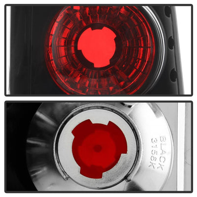 Black Smoke Euro Style Tail Lights <br>04-15 Nissan TITAN