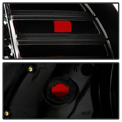Black Smoke LED Tail Lights <br>97-03 Pontiac Grand Prix