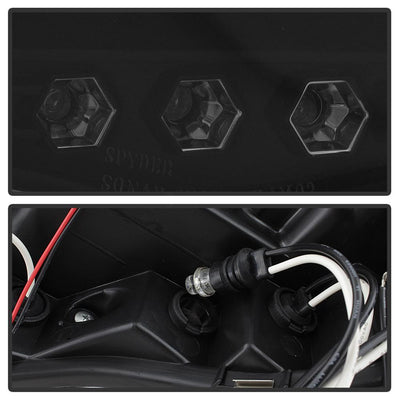 LED Halo Black Smoke Projector Headlights <br>02-05 Dodge Ram 1500 03-05 Dodge Ram 3500 Ram 2500