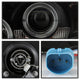 LED Halo Black Smoke Projector Headlights <br>01-11 Ford Ranger