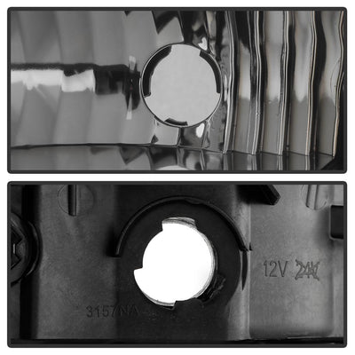 LED Halo Black Smoke Projector Headlights <br>05-07 Nissan Armada 04-15 TITAN 2004 Pathfinder Armada