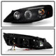 LED Halo Black Smoke Projector Headlights <br>05-08 Pontiac G6