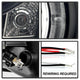 LED Halo Black Smoke Projector Headlights <br>05-08 Pontiac G6