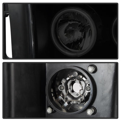 CCFL Halo Black Smoke Projector Headlights <br>02-05 Dodge Ram 1500 03-05 Dodge Ram 3500 Ram 2500
