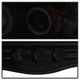 CCFL Halo Black Smoke Projector Headlights <br>02-05 Dodge Ram 1500 03-05 Dodge Ram 3500 Ram 2500