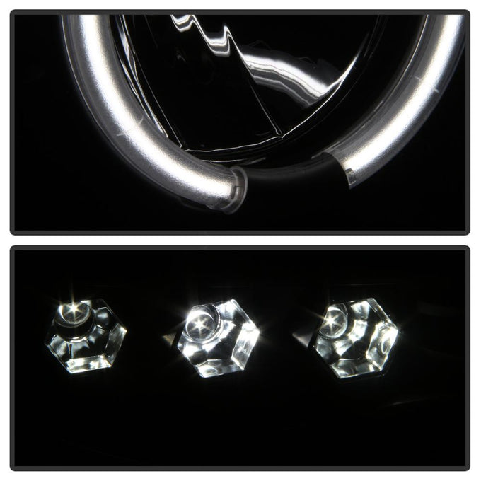 CCFL Halo Black Smoke Projector Headlights <br>02-05 Dodge Ram 1500 03-05 Dodge Ram 3500 Ram 2500