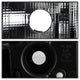 Version 2 Black Smoke CCFL Halo Projector Headlights <br>04-08 Ford F-150