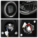 Version 2 Black Smoke CCFL Halo 1PC Projector Headlights <br>99-04 Ford F-250 Super Duty 00-04 Ford Excursion