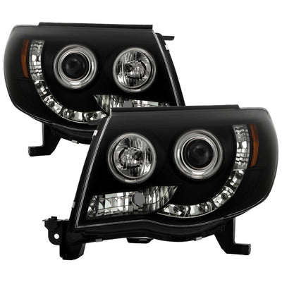 CCFL Halo Black Smoke 1PC Projector Headlights <br>05-11 Toyota Tacoma