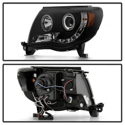 CCFL Halo Black Smoke 1PC Projector Headlights <br>05-11 Toyota Tacoma