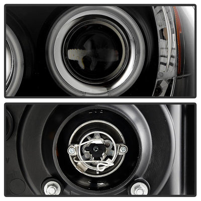 CCFL Halo Black Smoke 1PC Projector Headlights <br>05-11 Toyota Tacoma