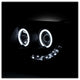 CCFL Halo Black Smoke 1PC Projector Headlights <br>05-11 Toyota Tacoma