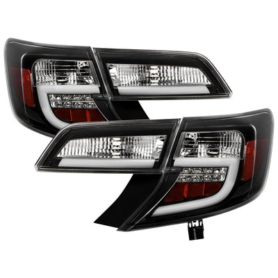Black LED Tail Lights <br>12-14 Toyota Camry