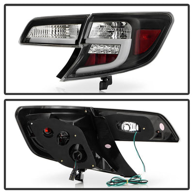 Black LED Tail Lights <br>12-14 Toyota Camry