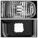 Black LED Tail Lights <br>07-13 Toyota FJ Cruiser